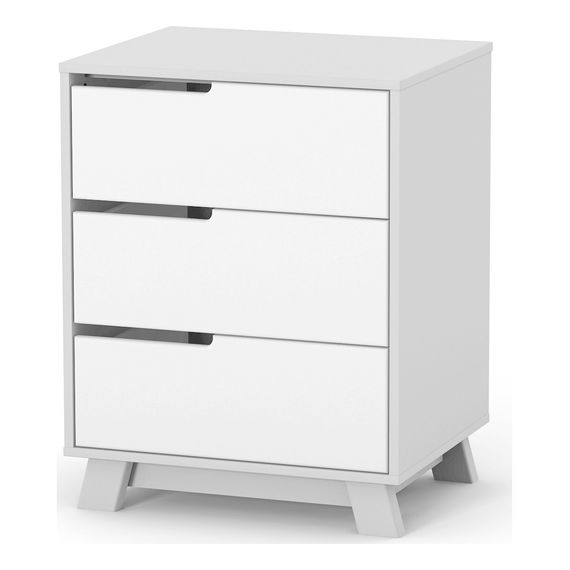 Veres Manhattan 600 – dětská komoda (60 cm) – White Grey, Rozmiar: 60 cm, Kolor: White Grey