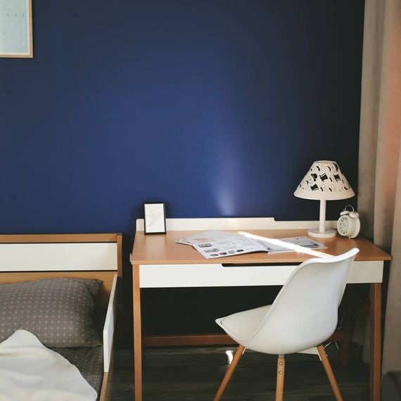 Veres Manhattan – mládežnický psací stůl – White Natural, Kolor: White Natural, 6 zdjęcie