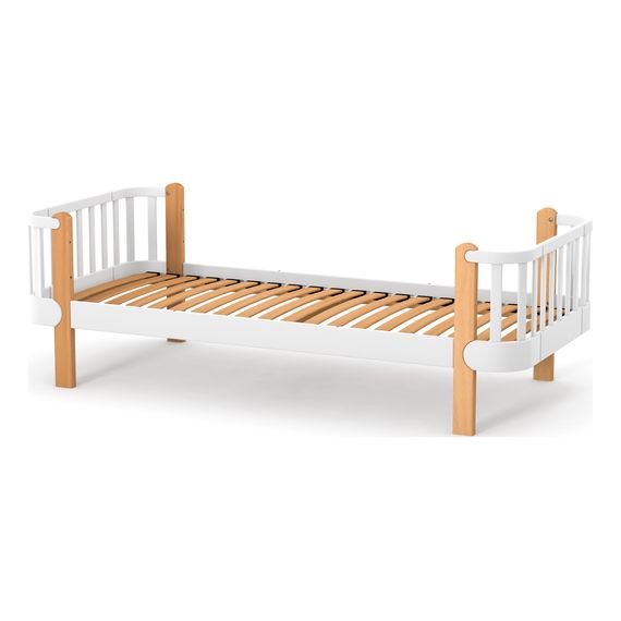Veres Monaco 190 - łóżko młodzieżowe z drewna bukowego (190x80 cm) - White Natural, Rozmiar: 190x80 cm, Kolor: White Natural, 7 zdjęcie