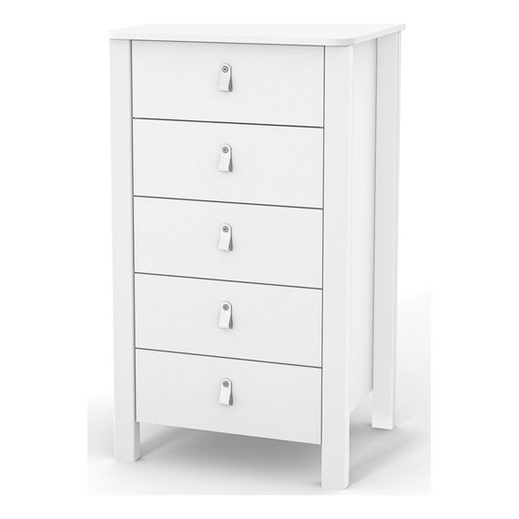Veres Monaco 600 – dětská komoda, vysoká (60 cm) – White, Rozmiar: 60 cm, Kolor: White