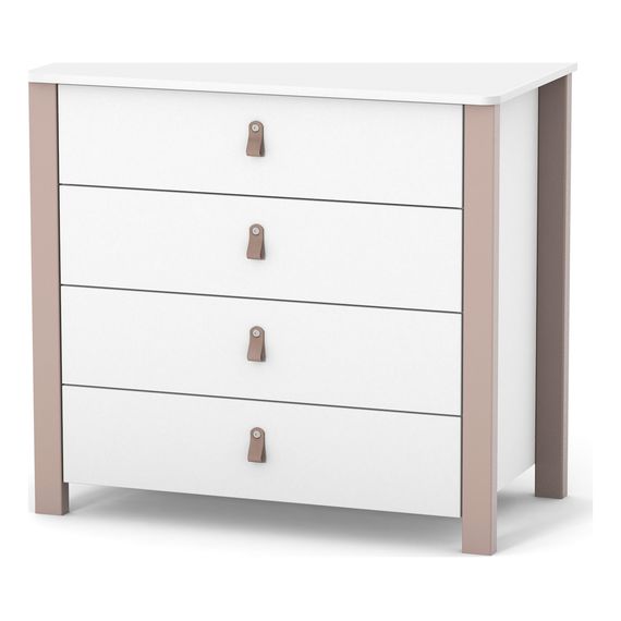 Veres Monaco 900 - komoda dziecięca (90 cm) - Cappuccino White, Rozmiar: 90 cm, Kolor: Cappuccino White