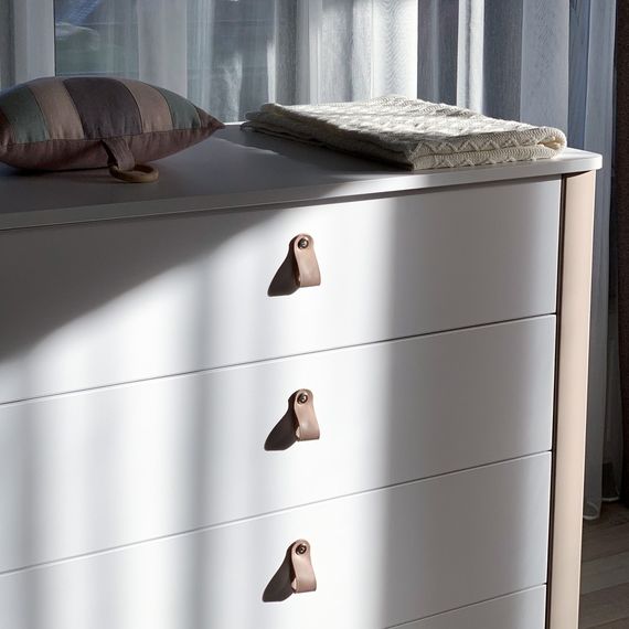 Veres Monaco 900 - komoda dziecięca (90 cm) - Cappuccino White, Rozmiar: 90 cm, Kolor: Cappuccino White, 11 zdjęcie