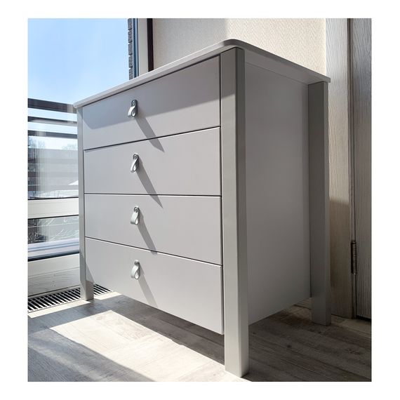 Veres Monaco 900 – dětská komoda (90 cm) – White Grey, Rozmiar: 90 cm, Kolor: White Grey, 9 zdjęcie