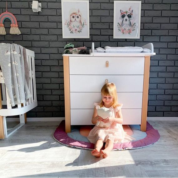Veres Monaco 900 – dětská komoda (90 cm) – White Natural, Rozmiar: 90 cm, Kolor: White Natural, 11 zdjęcie