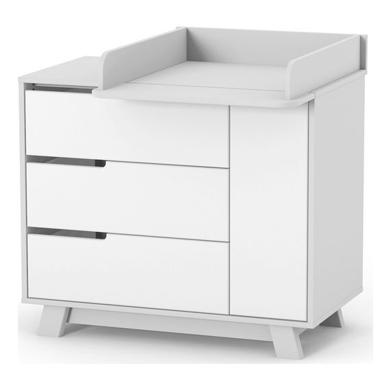 Veres – snímatelný přebalovací nástavec na komodu, úzký 600 (53×68 cm) – Grey, Rozmiar: 53x68 cm, Kolor: Grey, 8 zdjęcie