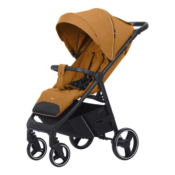 Carrello Bravo 2024 – celoroční sportovní kočárek, Kolor materiału: Amber Orange