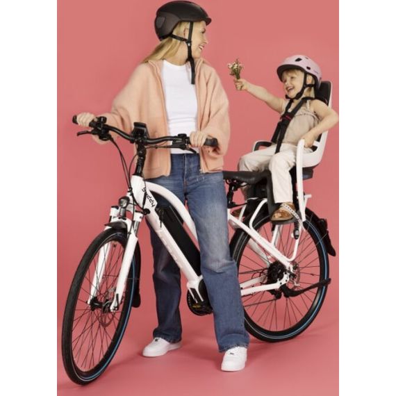 Hamax Caress Rear Rack-Mount Bicycle Child Seat, Baza: na bagażnik, Kolor: Dark Grey/Red, image , 6 image