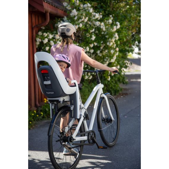 Hamax Caress - dětská cyklosedačka na rám, Baza: na ramę, Kolor: Green/Black, 18 zdjęcie