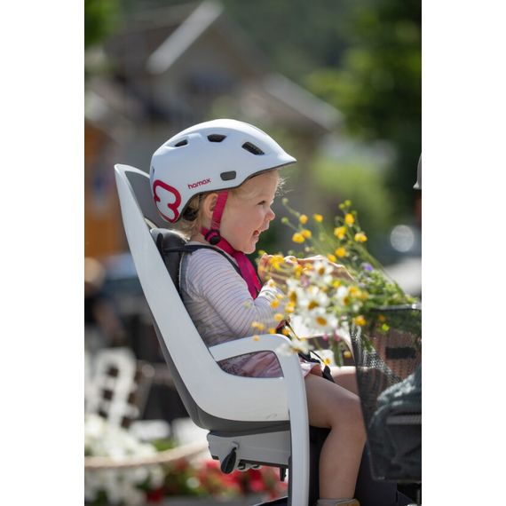 Hamax Caress Rear Rack-Mount Bicycle Child Seat, Baza: na bagażnik, Kolor: Dark Grey/Red, image , 19 image