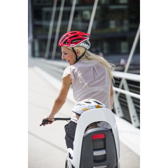Hamax Caress Rear Rack-Mount Bicycle Child Seat, Baza: na bagażnik, Kolor: Dark Grey/Red, image , 25 image