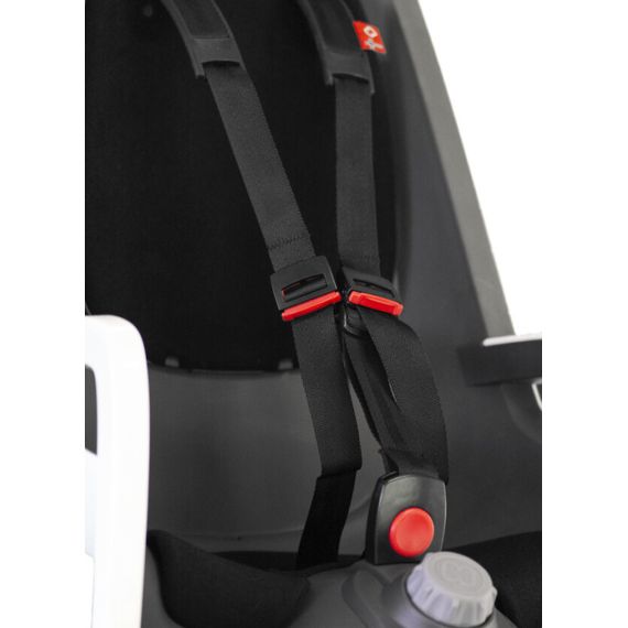 Hamax Caress Rear Rack-Mount Bicycle Child Seat, Baza: na bagażnik, Kolor: White/Black, image , 16 image