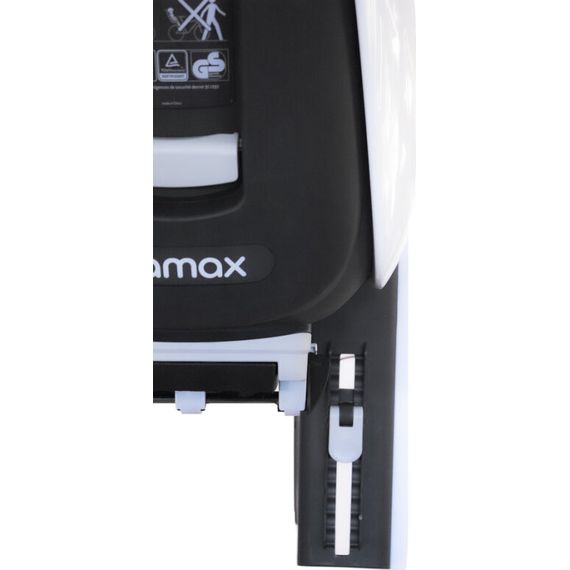 Hamax Caress - dětská cyklosedačka na rám, Baza: na ramę, Kolor: White/Black, 31 zdjęcie