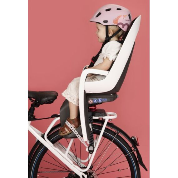 Hamax Caress Rear Rack-Mount Bicycle Child Seat, Baza: na bagażnik, Kolor: Dark Grey/Red, image , 34 image