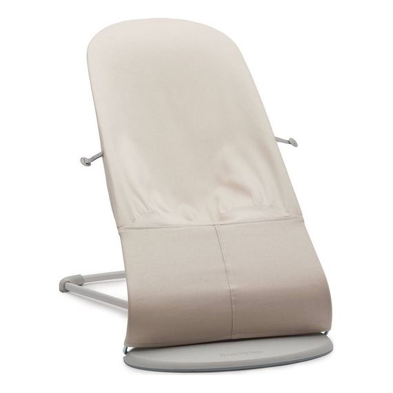 BabyBjorn Bliss lehátko 3D Jersey Light Beige + hračka Googly Eyes Pastels, Rodzaj: 3D Jersey, Kolor: Light beige, 20 zdjęcie