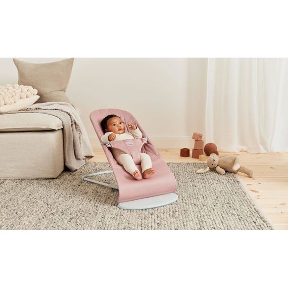 BabyBjorn Bliss lehátko Woven Petal Quilt Dusty Pink, Rodzaj: Woven Petal Quilt, Kolor: Dusty pink, 18 zdjęcie
