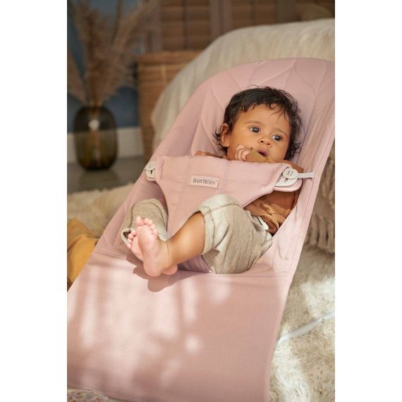 BabyBjorn Bliss lehátko Woven Petal Quilt Dusty Pink, Rodzaj: Woven Petal Quilt, Kolor: Dusty pink, 22 zdjęcie