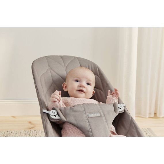 BabyBjorn Bliss lehátko Woven Sand Grey, Rodzaj: Woven, Kolor: Sand grey/Light grey, 28 zdjęcie