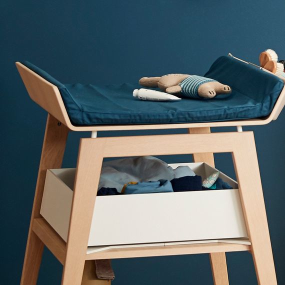 Leander Linea Changing Table Drawer White, image , 7 image