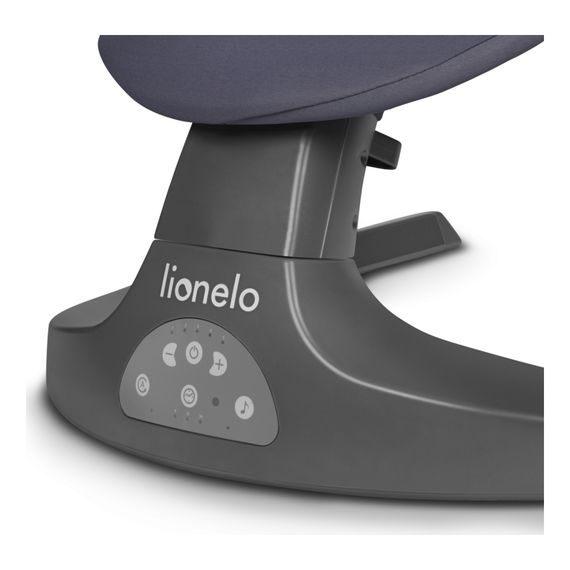 Lionelo Ralf houpačka/lehátko Grey White, Kolor: Grey White, 3 zdjęcie
