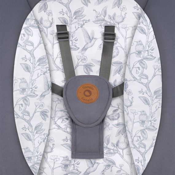 Lionelo Ralf houpačka/lehátko Grey White, Kolor: Grey White, 14 zdjęcie