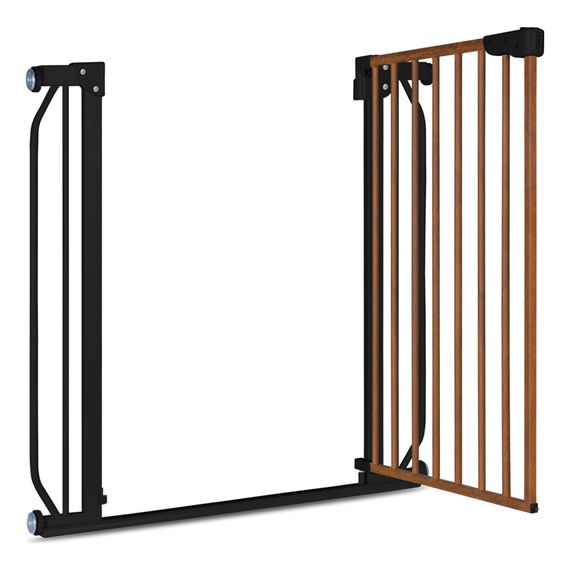 Lionelo Truus Slim - bezpečnostní branka na schody 75 - 105 cm Black Carbon Natural, Rodzaj: Basic, Kolor: Black Carbon Natural, 9 zdjęcie