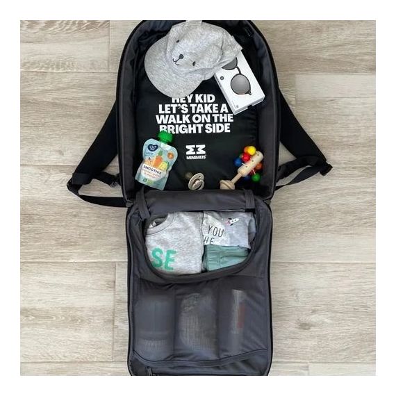 MiniMeis plecak rodzica G5 Black, 8 zdjęcie