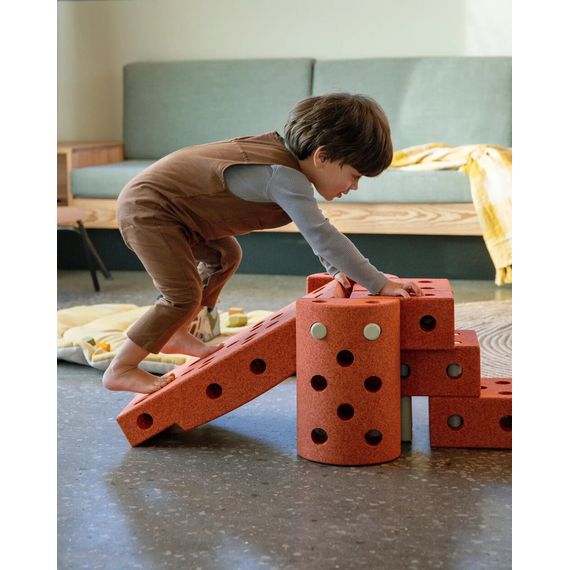 MODU Block Round Burnt Orange, image , 3 image