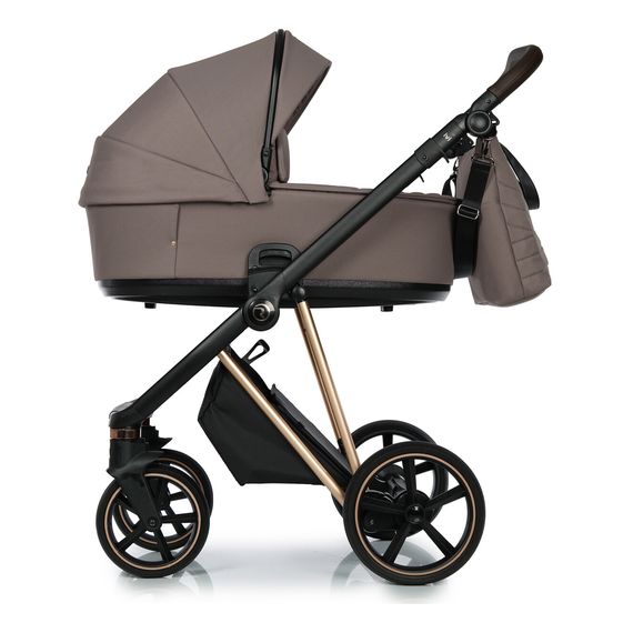 Roan IVI 2.0 kombinovaný kočárek 2v1, Kolor materiału: Cocoa/Rose Gold