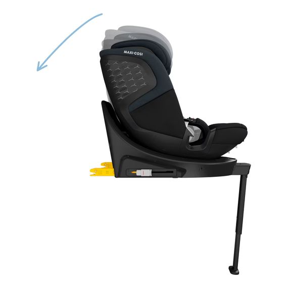 Maxi-Cosi Emerald 360 S - víceskupinová autosedačka (40 - 150 cm | 0 - 36 kg | 0 - 12 let), Kolor: Tonal Black, 15 zdjęcie