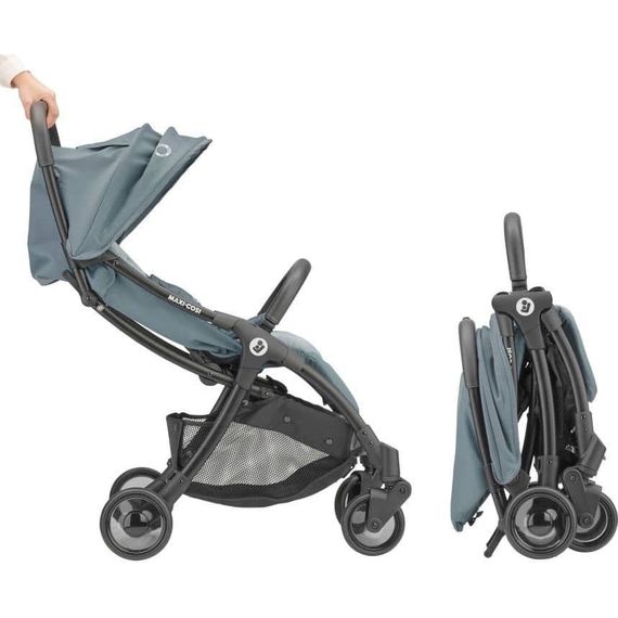 Maxi-Cosi Jaya2 - sportovní kočárek se skládáním jednou rukou, Kolor materiału: Essential Grey, 11 zdjęcie