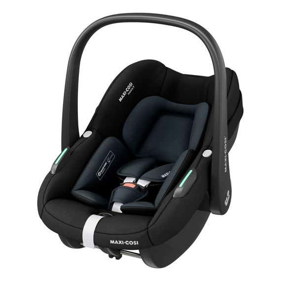 Maxi-Cosi Pebble S s bází FamilyFix S - autosedačka pro miminka (40 - 83 cm | 0 - 13 kg | 0 - 15 měsíců), Baza: Familyfix S, Kolor: Tonal Black, 4 zdjęcie