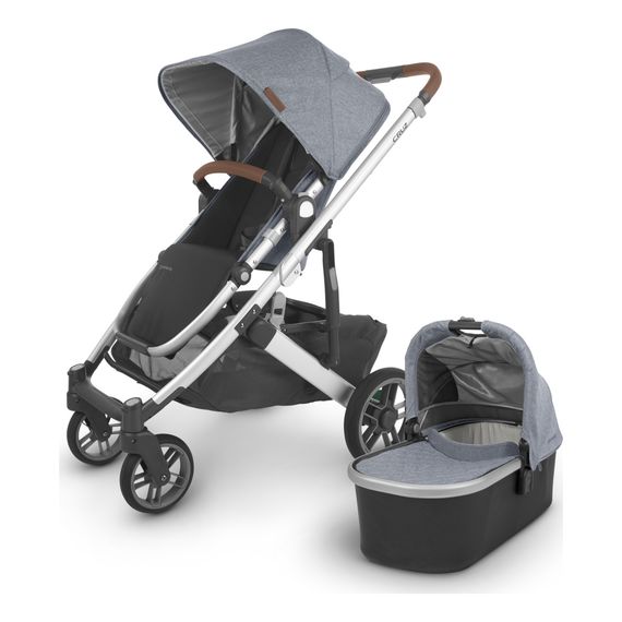 Uppababy Cruz V2 kombinovaný kočárek 2v1, Rodzaj wózka: głęboko-spacerowy, Kolor materiału: Gregory - ekspozycja, 17 zdjęcie