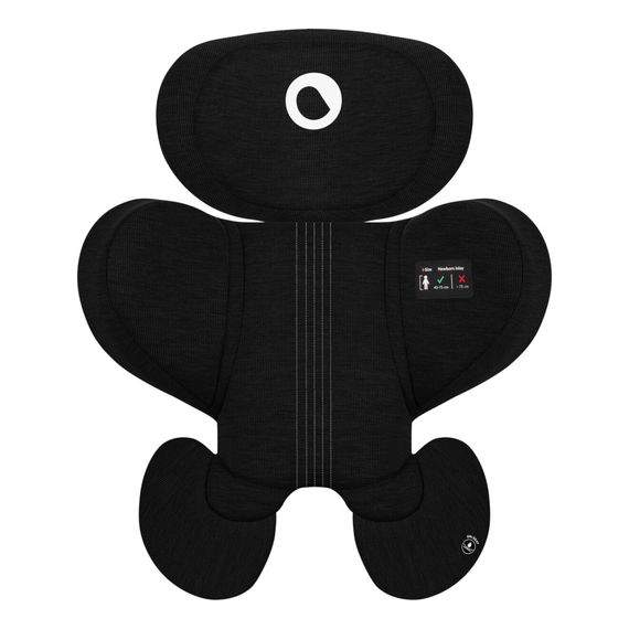 Lionelo Harmony i-Size - víceskupinová autosedačka (40 - 150 cm | 0 - 36 kg | 0 - 12 let), Kolor: Black Carbon Bamboo, 8 zdjęcie