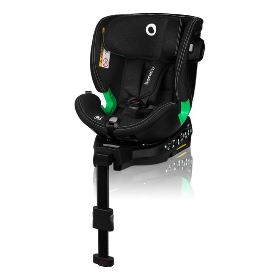 Lionelo Harmony i-Size - víceskupinová autosedačka (40 - 150 cm | 0 - 36 kg | 0 - 12 let), Kolor: Black Carbon Bamboo, 16 zdjęcie