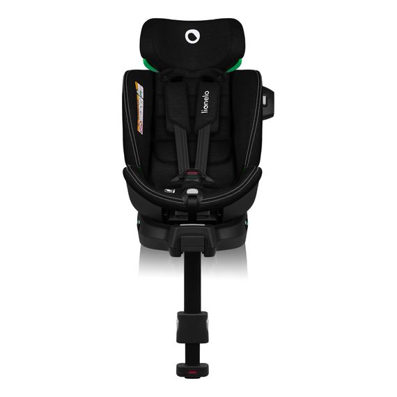 Lionelo Harmony i-Size - víceskupinová autosedačka (40 - 150 cm | 0 - 36 kg | 0 - 12 let), Kolor: Black Carbon Bamboo, 23 zdjęcie