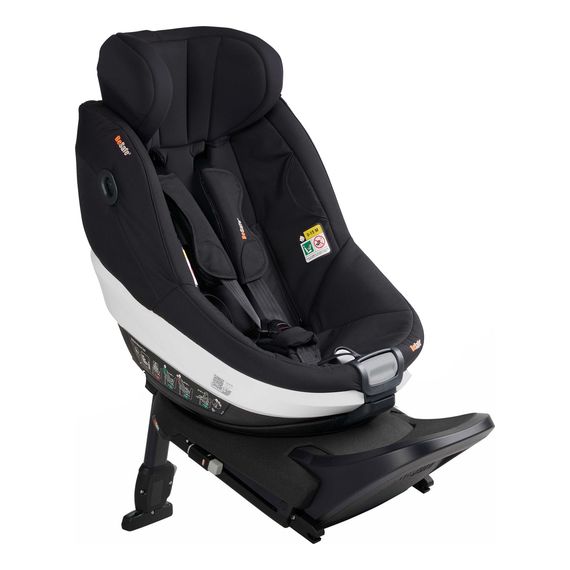 BeSafe Beyond 360 z bazą - obrotowy fotelik dla maluchów (61 - 125 cm | 9 - 22 kg | 6 miesięcy - 6 lat), Baza: Beyond Base, Kolor: Fresh Black Cab, 3 zdjęcie