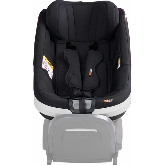 BeSafe Beyond 360 z bazą - obrotowy fotelik dla maluchów (61 - 125 cm | 9 - 22 kg | 6 miesięcy - 6 lat), Baza: Beyond Base, Kolor: Fresh Black Cab, 7 zdjęcie