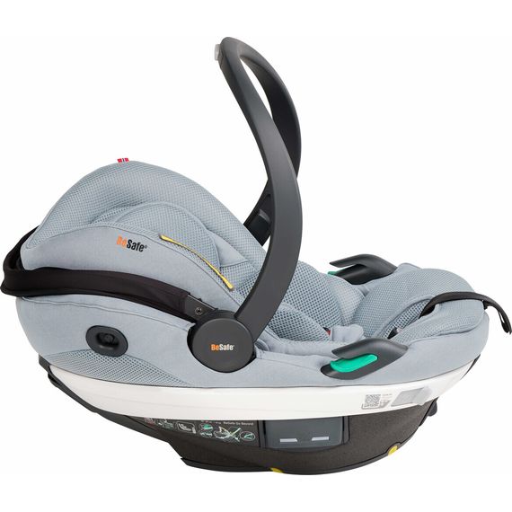 BeSafe Go Beyond - autosedačka pro miminka (40–87 cm | 0–13 kg | 0–1,5 roku), Baza: bez bazy, Kolor: Peak Mesh, 3 zdjęcie