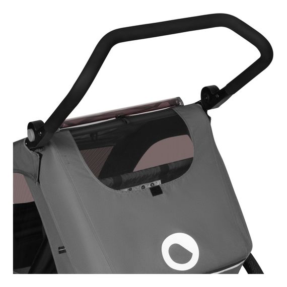 Lionelo Cama cyklovozík, Kolor materiału: Grey Graphite, 5 zdjęcie