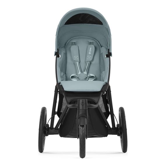 Cybex Avi Spin - joggingový sportovní kočárek, Rodzaj wózka: spacerowy, Kolor materiału: Stormy Blue, 7 zdjęcie