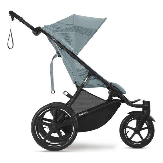 Cybex Avi Spin - joggingový sportovní kočárek, Rodzaj wózka: spacerowy, Kolor materiału: Stormy Blue, 8 zdjęcie