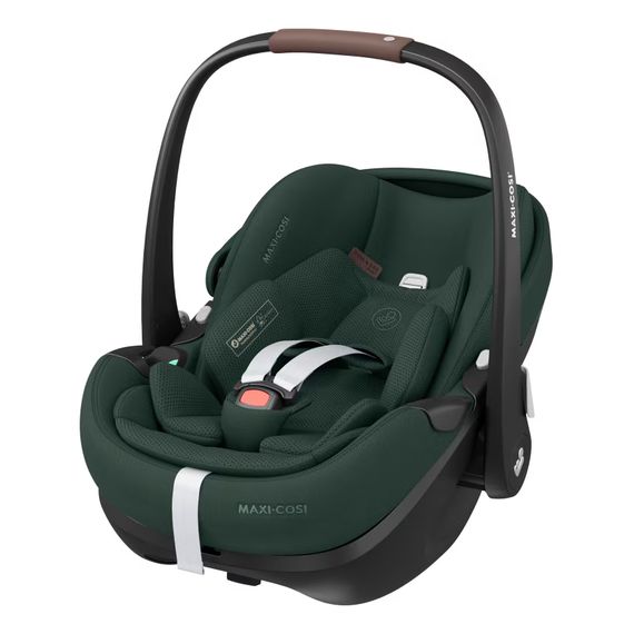 Maxi-Cosi Pebble 360 Pro2 s bází FamilyFix 360 Pro – vajíčko i-Size (40–87 cm | 0–13 kg | 0–1,5 roku), Baza: FamilyFix 360° Pro, Kolor: Twillic Green, 9 zdjęcie