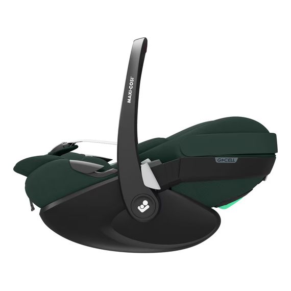 Maxi-Cosi Pebble 360 Pro2 s bází FamilyFix 360 Pro – vajíčko i-Size (40–87 cm | 0–13 kg | 0–1,5 roku), Baza: FamilyFix 360° Pro, Kolor: Twillic Green, 11 zdjęcie