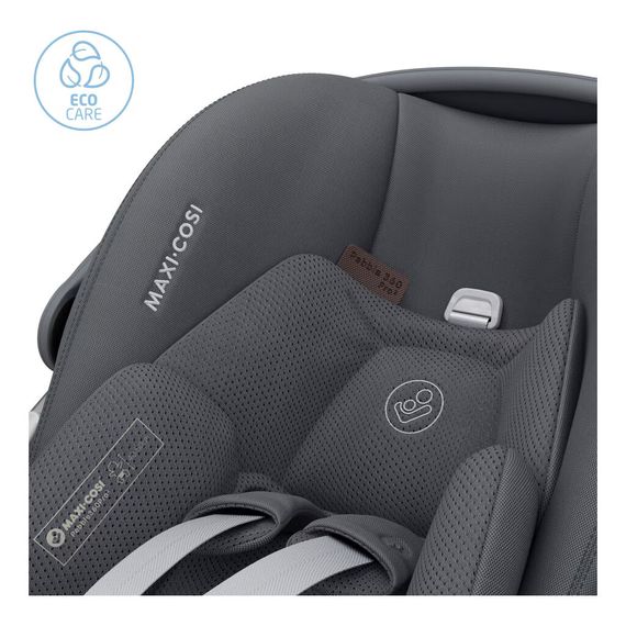 Maxi-Cosi Pebble 360 Pro2 * Sleva v košíku * skládací vajíčko i-Size (40–87 cm | 0–13 kg | 0–1,5 roku), Baza: bez bazy, Kolor: Twillic Graphite, 9 zdjęcie