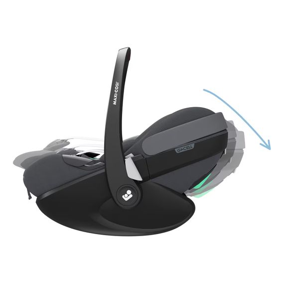 Maxi-Cosi Pebble 360 Pro2 * Sleva v košíku * skládací vajíčko i-Size (40–87 cm | 0–13 kg | 0–1,5 roku), Baza: bez bazy, Kolor: Twillic Graphite, 18 zdjęcie