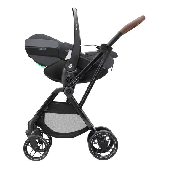 Maxi-Cosi Pebble 360 Pro2 * Sleva v košíku * skládací vajíčko i-Size (40–87 cm | 0–13 kg | 0–1,5 roku), Baza: bez bazy, Kolor: Twillic Graphite, 26 zdjęcie
