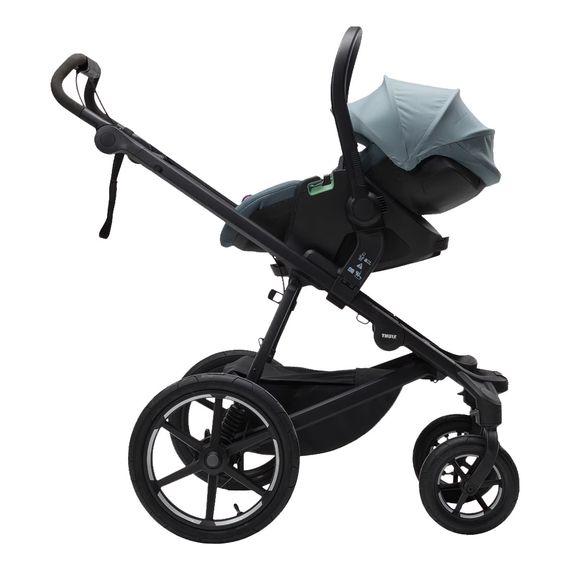 Thule Maple - autosedačka pro miminka (40 - 75 cm | 0 - 13 kg | 0 - 15 měsíců), Baza: bez bazy, Kolor: Mid Blue, 14 zdjęcie