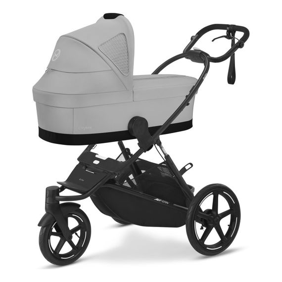 Cybex Cot S korba na Avi Spin, Kolor materiału: Fog Grey, 8 zdjęcie