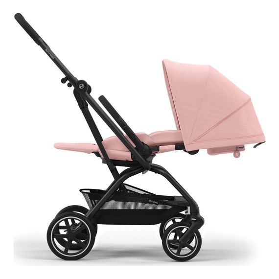 Cybex Eezy S Twist+ 2 sportovní kočárek s otočným sedátkem, Kolor materiału: Candy Pink, 5 zdjęcie