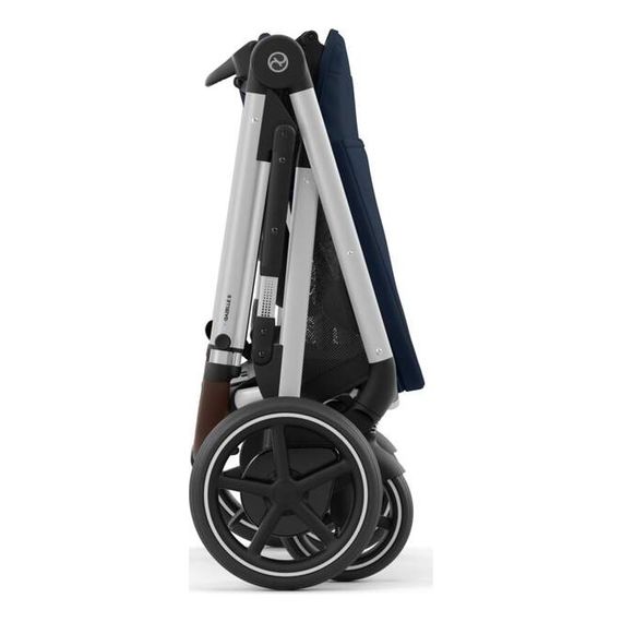 Cybex eGazelle S kombinovaný kočárek 2v1, Rodzaj wózka: głęboko-spacerowy, Kolor materiału: Ocean Blue, 22 zdjęcie